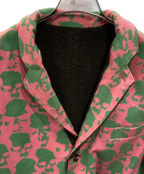 UNDERCOVER（アンダーカバー）UNDERCOVER (アンダーカバー) SHANTii (シャンティ) リバーシブルジャケット ピンク×グリーン サイズ:Mの古着・服飾アイテム