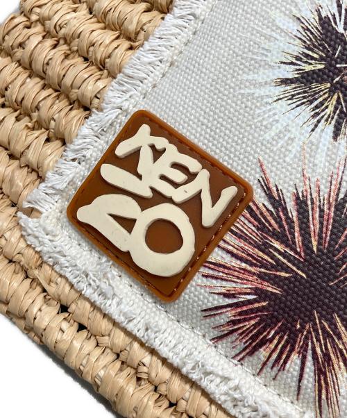 KENZO（ケンゾー）KENZO (ケンゾー) ショルダーラフィアバッグ ベージュ サイズ:-の古着・服飾アイテム