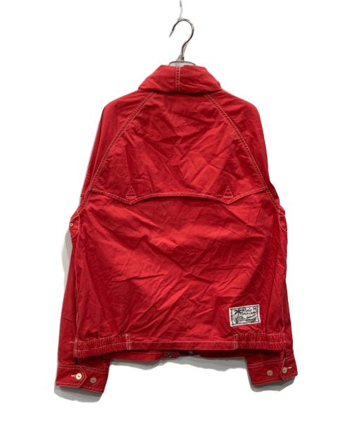 POLO RALPH LAUREN（ポロ・ラルフローレン）POLO RALPH LAUREN (ポロ・ラルフローレン) ジップアップジャケット レッド サイズ:不明の古着・服飾アイテム
