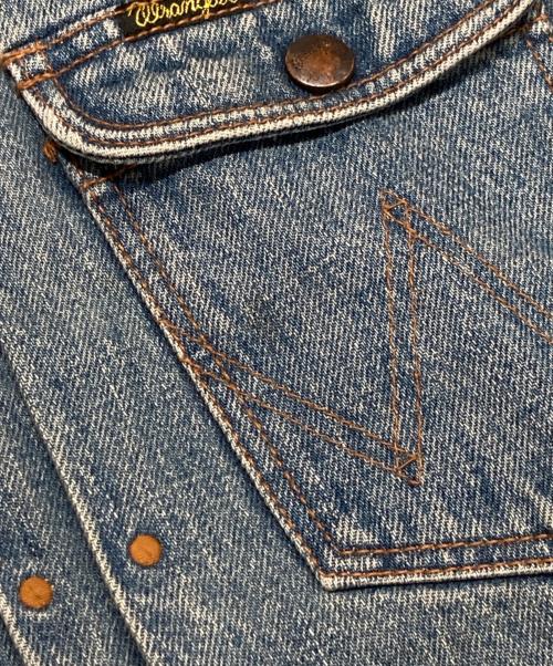 Wrangler（ラングラー）Wrangler (ラングラー) デニムジャケット インディゴ サイズ:Lの古着・服飾アイテム