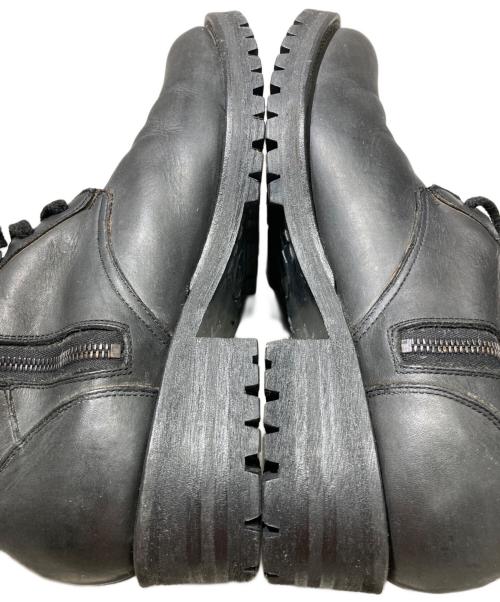 ISAMU KATAYAMA BACKLASH（イサムカタヤマ･バックラッシュ）ISAMU KATAYAMA BACKLASH (イサムカタヤマ・バックラッシュ) ダブルショルダーコンバットブーツ ブラック サイズ:27の古着・服飾アイテム