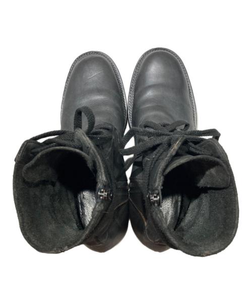 ISAMU KATAYAMA BACKLASH（イサムカタヤマ･バックラッシュ）ISAMU KATAYAMA BACKLASH (イサムカタヤマ・バックラッシュ) ダブルショルダーコンバットブーツ ブラック サイズ:27の古着・服飾アイテム