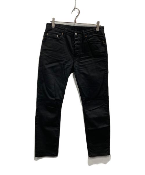 Acne studios（アクネ ストゥディオス）Acne studios (アクネ ストゥディオス) デニムパンツ ブラック サイズ:78.5cm (W31)の古着・服飾アイテム