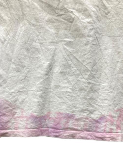 Maison Margiela（メゾンマルジェラ）Maison Margiela (メゾンマルジェラ) エイズTシャツ ホワイト×ピンク サイズ:3の古着・服飾アイテム