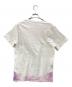 Maison Margiela (メゾンマルジェラ) エイズTシャツ ホワイト×ピンク サイズ:3：7000円