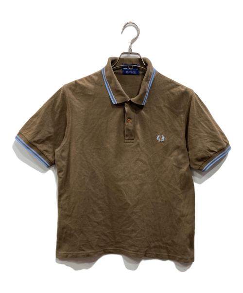 FRED PERRY（フレッドペリー）FRED PERRY (フレッドペリー) ポロシャツ ブラウン サイズ:Lの古着・服飾アイテム