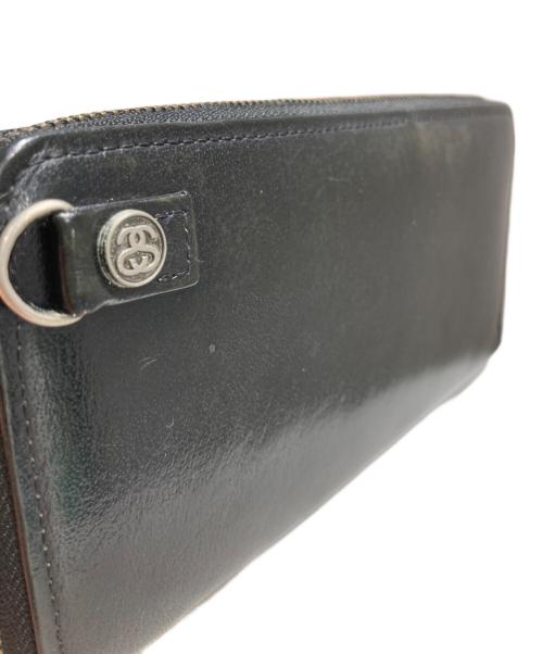 stussy（ステューシー）stussy (ステューシー) JAM HOME MADE (ジャムホームメイド) 長財布 ブラックの古着・服飾アイテム