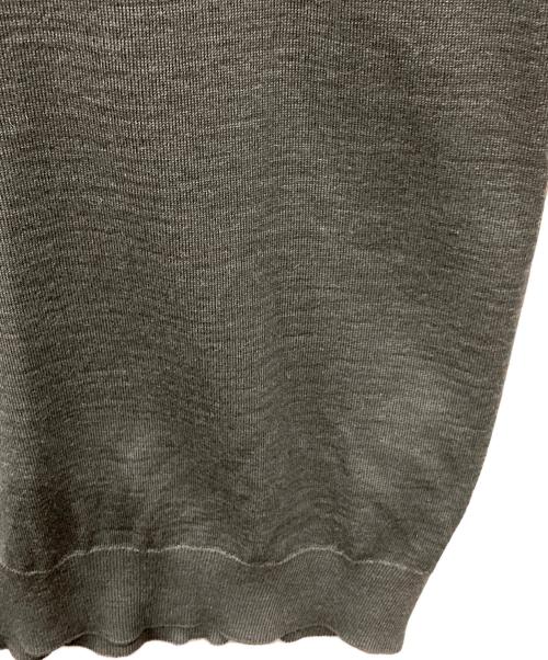 LEMAIRE（ルメール）LEMAIRE (ルメール) カーディガンドッキングニットワンピース グレー サイズ:XSの古着・服飾アイテム
