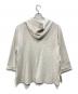 Reflect (リフレクト) 洗える配色ジャカードカーディガン ライトグレー サイズ:LL 未使用品：5000円