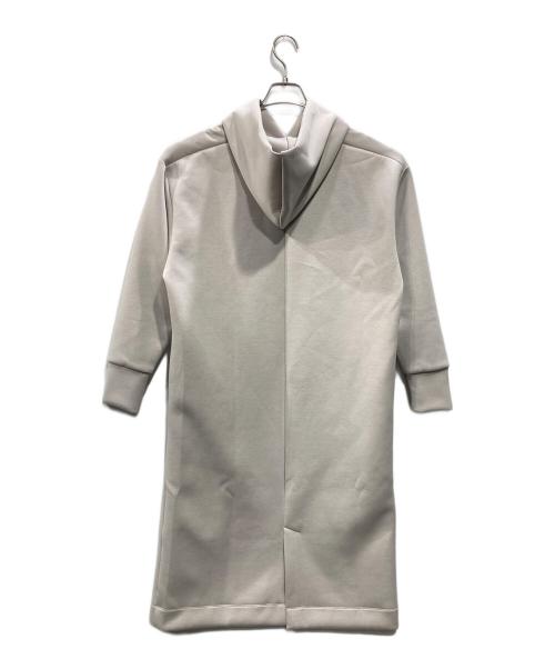 icB（アイシービー）icB (アイシービー) 洗えるソフトダンボール フーディワンピース グレー サイズ:LLの古着・服飾アイテム