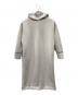 icB（アイシービー）の古着「洗えるソフトダンボール フーディワンピース」｜グレー