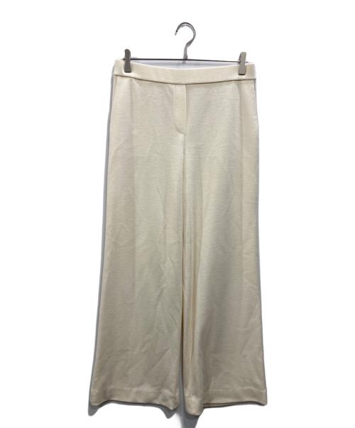theory（セオリー）theory (セオリー) ウールワイドパンツ アイボリー サイズ:SIZE Mの古着・服飾アイテム