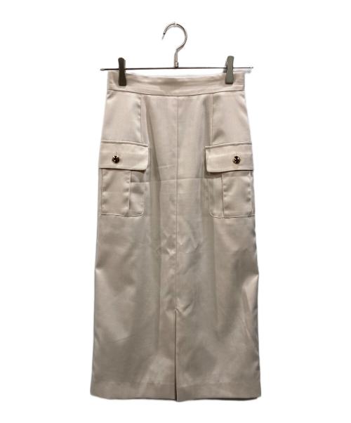 PROPORTION BODY DRESSING（プロポーションボディドレッシング）PROPORTION BODY DRESSING (プロポーションボディドレッシング) ポケット付きナロースカート ライトピンク サイズ:Sの古着・服飾アイテム