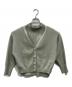 JUSGLITTY（ジャスグリッティー）の古着「アンサンブルカーディガン」｜グリーン