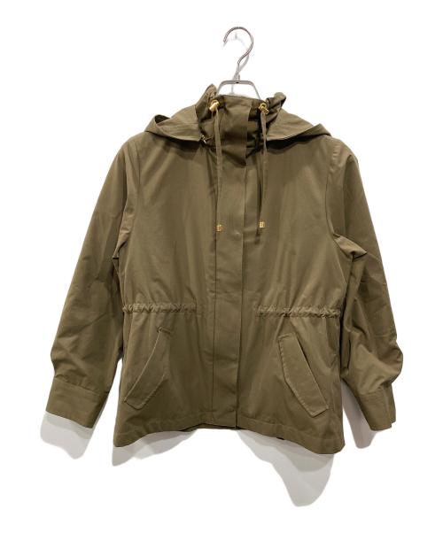 Apuweiser-riche（アプワイザーリッシェ）Apuweiser-riche (アプワイザーリッシェ) ブルゾンジャケット ブラウン サイズ:SIZE 2の古着・服飾アイテム