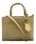 Kate Spade（ケイトスペード）の古着「2WAYショルダーバッグ」｜ゴールド