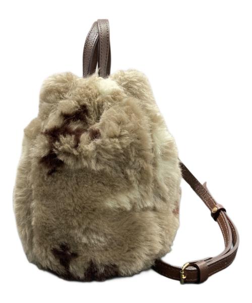 russet（ラシット）russet (ラシット) 2WAYファーバッグ ブラウンの古着・服飾アイテム