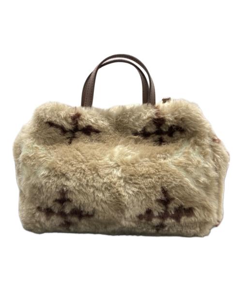 russet（ラシット）russet (ラシット) 2WAYファーバッグ ブラウンの古着・服飾アイテム