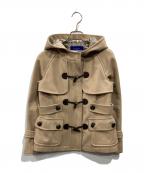 BURBERRY BLUE LABELバーバリーロンドンブルーレーベル）の古着「ダッフルコート」｜ベージュ