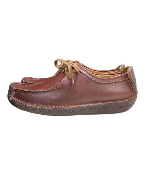 CLARKS（クラークス）CLARKS (クラークス) ナタリーシューズ ブラウン サイズ:25㎝の古着・服飾アイテム