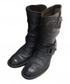 ISAMU KATAYAMA BACKLASHイサムカタヤマ・バックラッシュ）の古着「エンジニアブーツ」｜ブラック