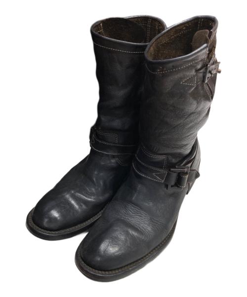 ISAMU KATAYAMA BACKLASH（イサムカタヤマ・バックラッシュ）ISAMU KATAYAMA BACKLASH (イサムカタヤマ・バックラッシュ) エンジニアブーツ ブラック サイズ:記載なし（26.5~27.0)の古着・服飾アイテム