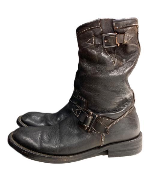 ISAMU KATAYAMA BACKLASH（イサムカタヤマ・バックラッシュ）ISAMU KATAYAMA BACKLASH (イサムカタヤマ・バックラッシュ) エンジニアブーツ ブラック サイズ:記載なし（26.5~27.0)の古着・服飾アイテム