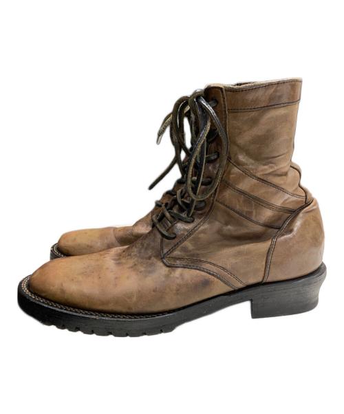 ISAMU KATAYAMA BACKLASH（イサムカタヤマ・バックラッシュ）ISAMU KATAYAMA BACKLASH (イサムカタヤマ・バックラッシュ) レースアップブーツ ブラウン サイズ:記載なしの古着・服飾アイテム