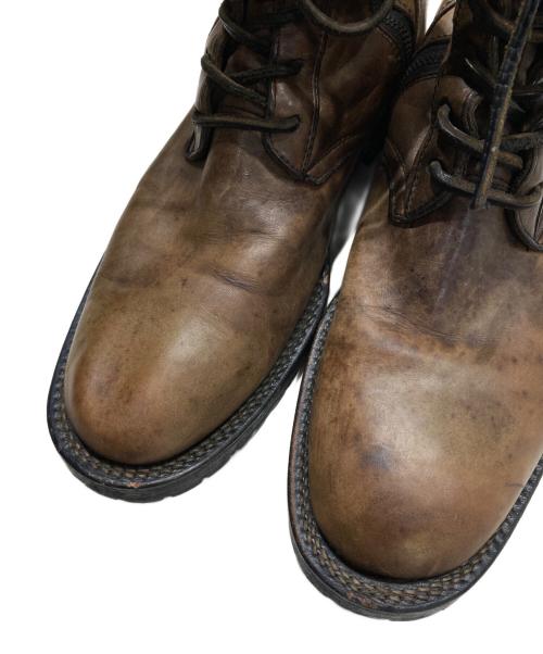 ISAMU KATAYAMA BACKLASH（イサムカタヤマ・バックラッシュ）ISAMU KATAYAMA BACKLASH (イサムカタヤマ・バックラッシュ) レースアップブーツ ブラウン サイズ:記載なしの古着・服飾アイテム
