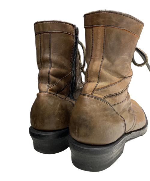 ISAMU KATAYAMA BACKLASH（イサムカタヤマ・バックラッシュ）ISAMU KATAYAMA BACKLASH (イサムカタヤマ・バックラッシュ) レースアップブーツ ブラウン サイズ:記載なしの古着・服飾アイテム