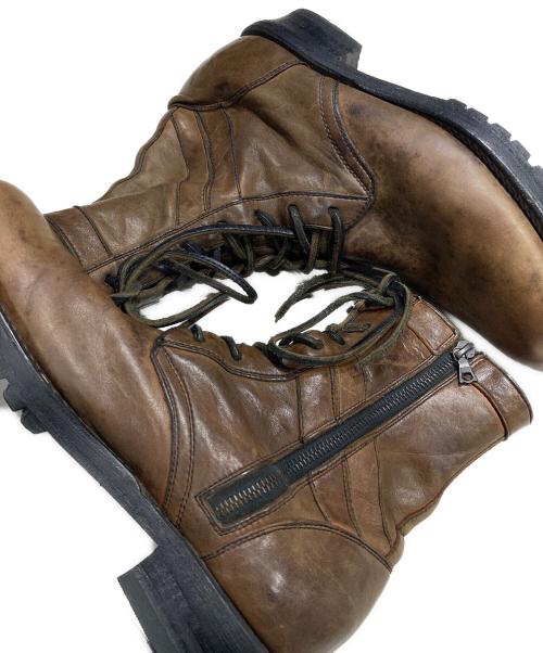 ISAMU KATAYAMA BACKLASH（イサムカタヤマ・バックラッシュ）ISAMU KATAYAMA BACKLASH (イサムカタヤマ・バックラッシュ) レースアップブーツ ブラウン サイズ:記載なしの古着・服飾アイテム