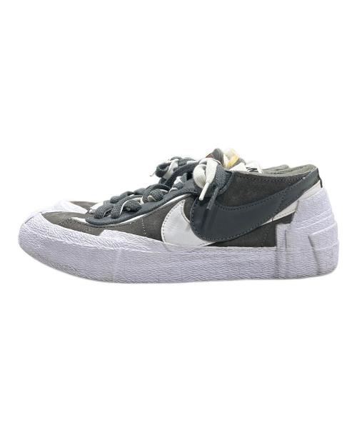NIKE（ナイキ）NIKE (ナイキ) sacai (サカイ) BLAZER LOW グレー サイズ:26㎝の古着・服飾アイテム