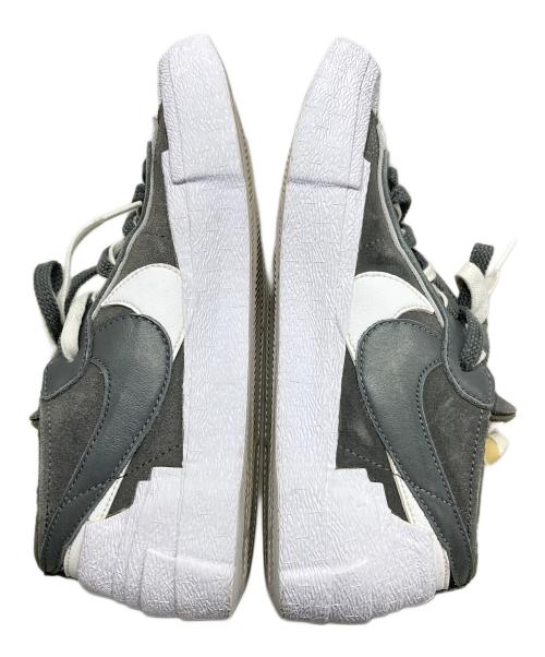 NIKE（ナイキ）NIKE (ナイキ) sacai (サカイ) BLAZER LOW グレー サイズ:26㎝の古着・服飾アイテム
