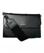 PAUL SMITHポールスミス）の古着「コンサティーナ ミニショルダーバッグ」｜ブラック