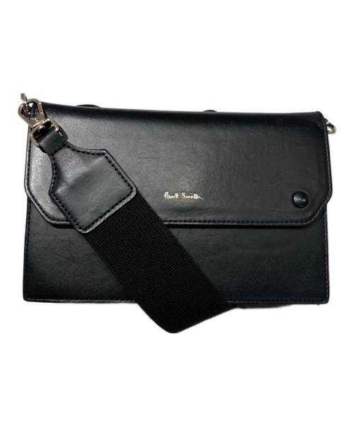 PAUL SMITH（ポールスミス）Paul Smith (ポールスミス) コンサティーナ ミニショルダーバッグ ブラック サイズ:-の古着・服飾アイテム