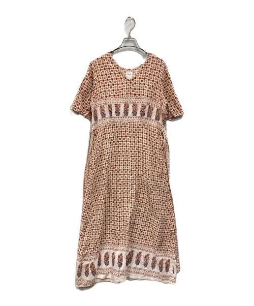 RHC Ron Herman（アールエイチシー ロンハーマン）RHC Ron Herman (アールエイチシー ロンハーマン) コットンリネン総柄ワンピース マルチカラー サイズ:表記なしの古着・服飾アイテム