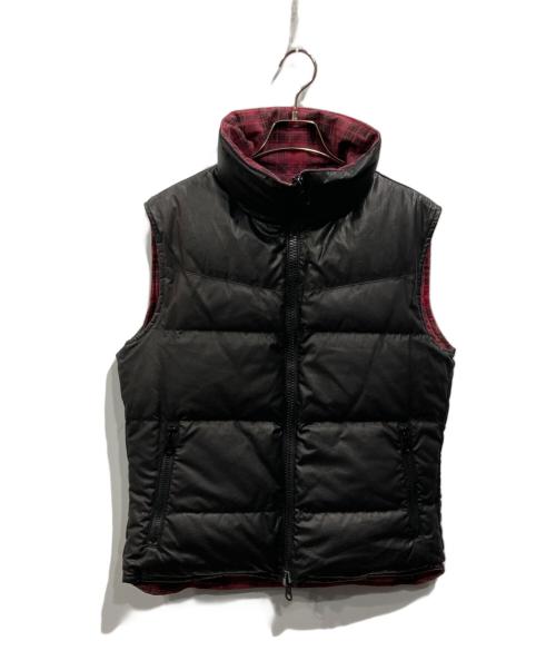 ISAMU KATAYAMA BACKLASH（イサムカタヤマ・バックラッシュ）ISAMU KATAYAMA BACKLASH (イサムカタヤマ・バックラッシュ) リバーシブルダウンベスト レッド サイズ:3の古着・服飾アイテム