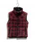 ISAMU KATAYAMA BACKLASH（イサムカタヤマ・バックラッシュ）の古着「リバーシブルダウンベスト」｜レッド