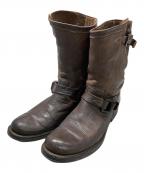 ISAMU KATAYAMA BACKLASHイサムカタヤマ・バックラッシュ）の古着「エンジニアブーツ」｜ブラウン