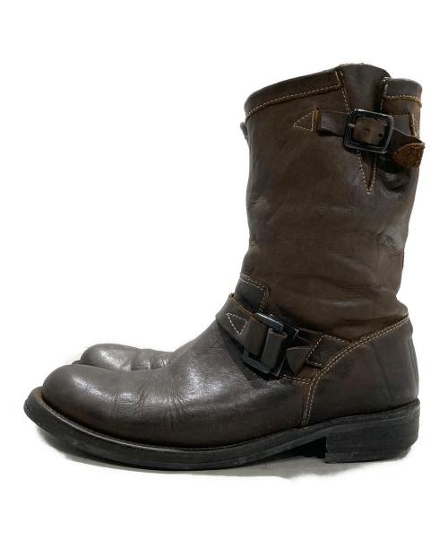 ISAMU KATAYAMA BACKLASH（イサムカタヤマ・バックラッシュ）ISAMU KATAYAMA BACKLASH (イサムカタヤマ・バックラッシュ) エンジニアブーツ ブラウン サイズ:表記なしの古着・服飾アイテム