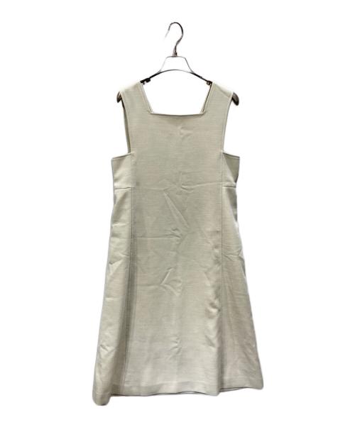 NOLLEY'S（ノーリーズ）NOLLEY'S (ノーリース) ウォッシャブル3WAYジレワンピース ベージュ サイズ:36 未使用品の古着・服飾アイテム