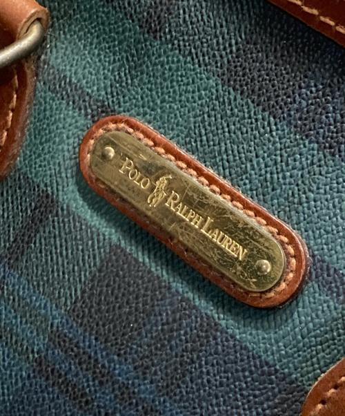 POLO RALPH LAUREN（ポロ・ラルフローレン）POLO RALPH LAUREN (ポロ・ラルフローレン) ミニボストンバッグ グリーン サイズ:-の古着・服飾アイテム