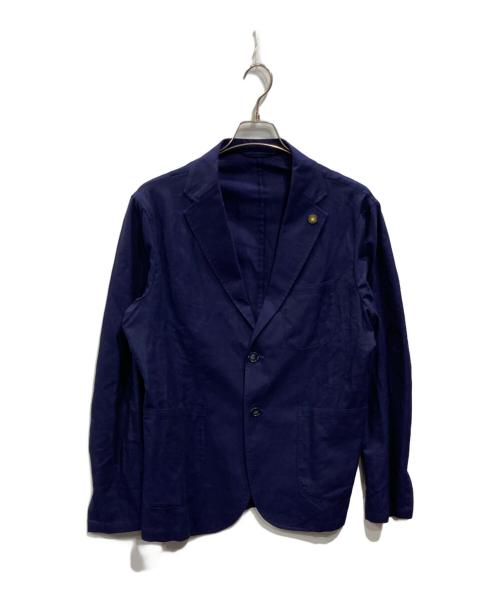 giannetto（ジャンネット）giannetto (ジャンネット) 2Bジャケット ネイビー サイズ:50の古着・服飾アイテム