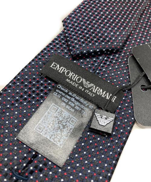 EMPORIO ARMANI（エンポリオ アルマーニ）EMPORIO ARMANI (エンポリオアルマーニ) ネクタイ ネイビー サイズ:- 未使用品の古着・服飾アイテム