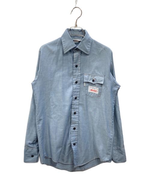LEVI'S（リーバイス）LEVI'S (リーバイス) シャンブレーシャツ ブルー サイズ:表記なしの古着・服飾アイテム
