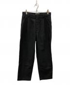 JOHNBULLジョンブル）の古着「イージーパンツ」｜ブラック