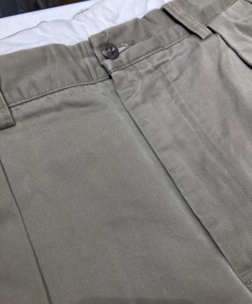 POLO RALPH LAUREN（ポロ・ラルフローレン）POLO RALPH LAUREN (ポロ・ラルフローレン) タックワイドパンツ カーキ サイズ:34/32の古着・服飾アイテム