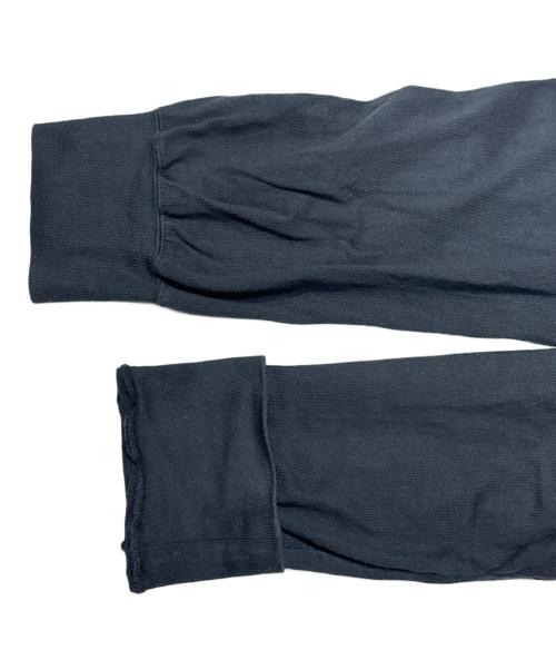 Vivienne Westwood RED LABEL（ヴィヴィアンウエストウッドレッドレーベル）Vivienne Westwood RED LABEL (ヴィヴィアンウエストウッドレッドレーベル) リボン付きカットソー パーカー ブラック サイズ:00の古着・服飾アイテム