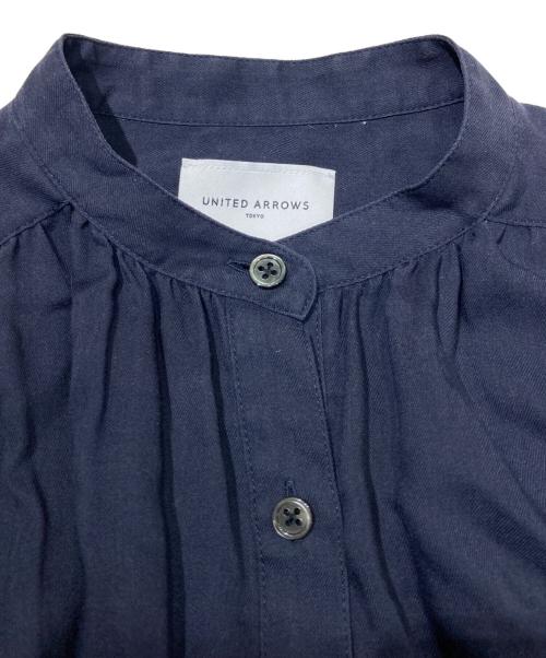 UNITED ARROWS TOKYO（ユナイテッドアローズトウキョウ）UNITED ARROWS TOKYO (ユナイテッドアローズトウキョウ) シャツワンピース ネイビー サイズ:Sの古着・服飾アイテム