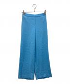 theoryセオリー）の古着「Powder Crepe Wide Pull On N2」｜スカイブルー